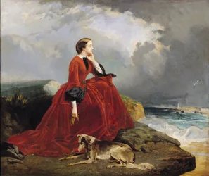 Empress Eugenie at Biarritz